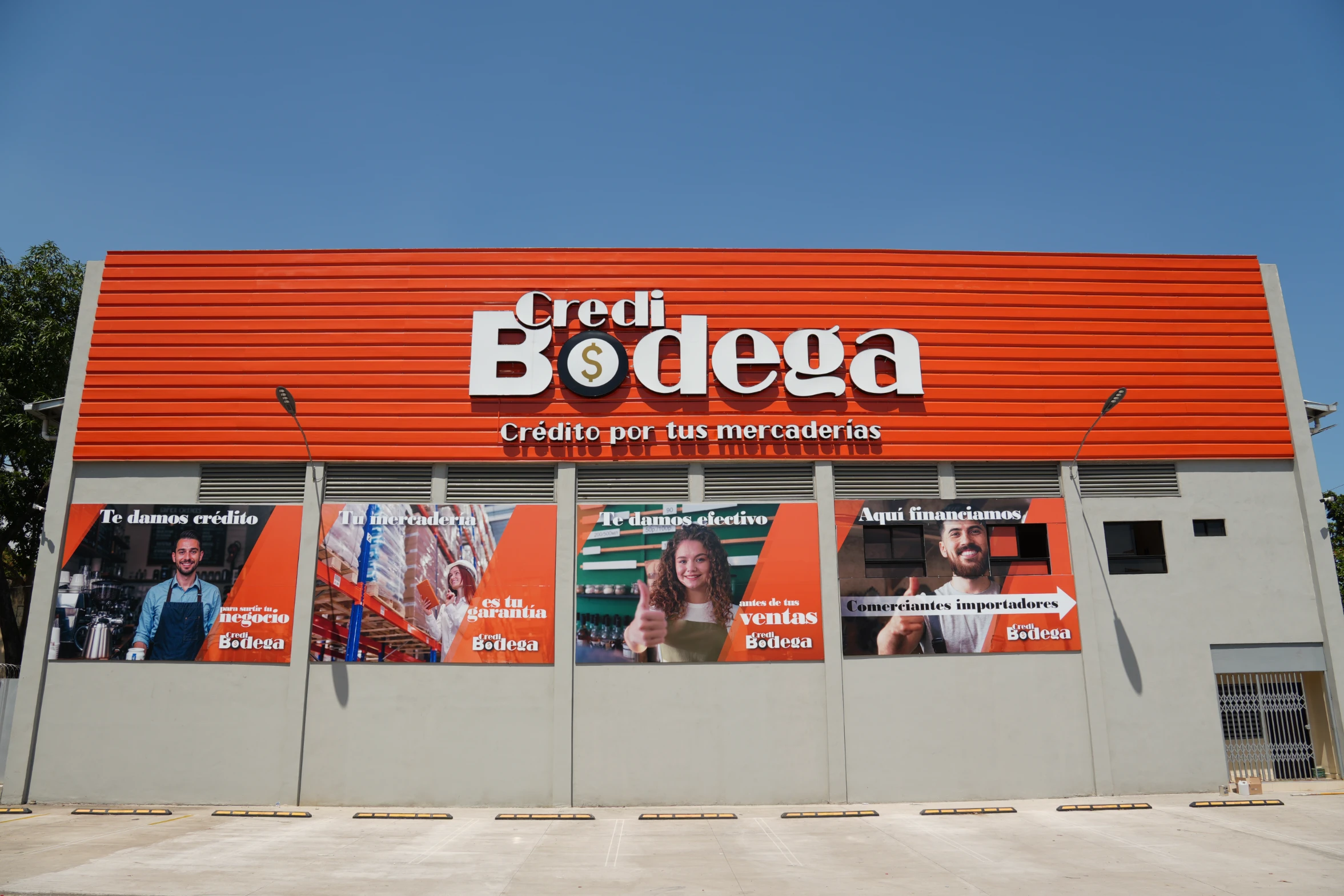 Fachada de bodega